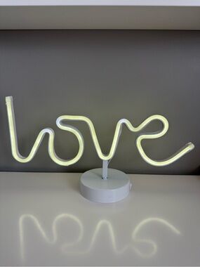 Bouclair LED Neon Accent Light - White Home Decor